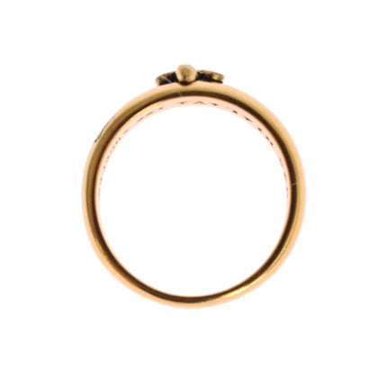 Nialaya Gold Plated 925 Silver Ring