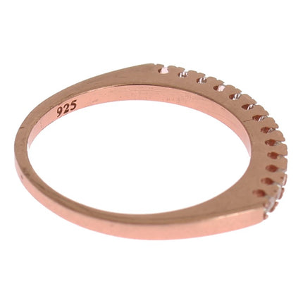 Nialaya Red Gold 925 Silver Ring