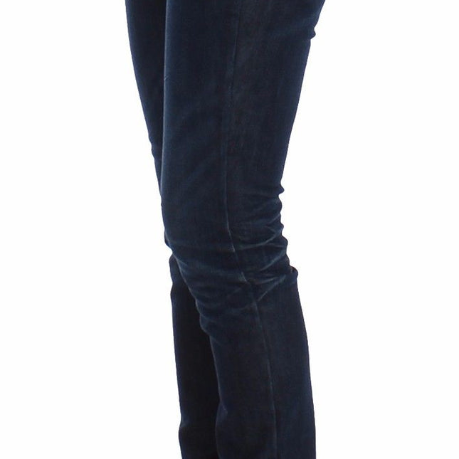 Ermanno Scervino Blue Slim Jeans Denim Pants Skinny Leg Stretch