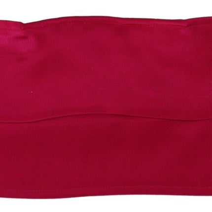 Dolce & Gabbana Red Cotton Pleated Elastic Ear Strap One Size Face Mask