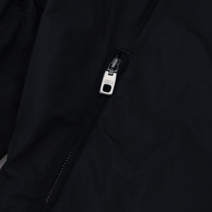 Dolce & Gabbana Black Nylon Logo Bomber Zipper Jacket