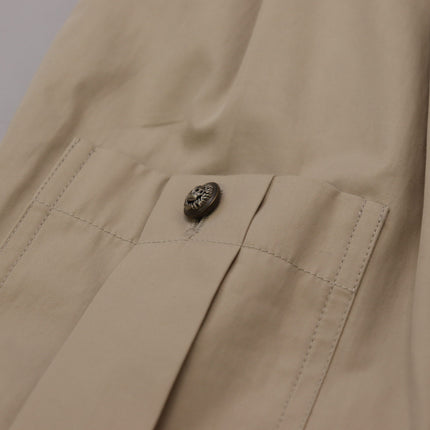 Dolce & Gabbana Beige Cotton Women Cargo Pants