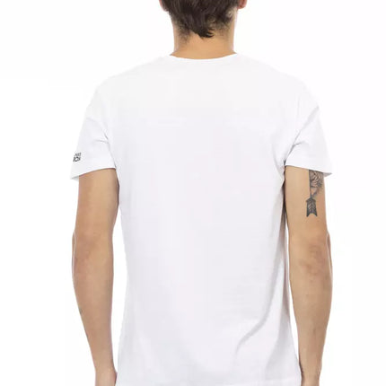 Trussardi Action White Cotton Men's T-Shirt