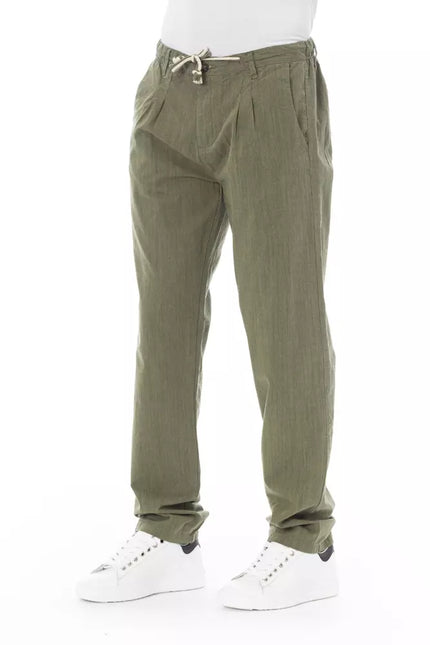 Baldinini Trend Army Cotton Jeans & Pant Baldinini Trend