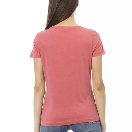 Trussardi Action Fuchsia Cotton Tops & T-Shirt
