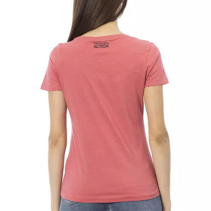 Trussardi Action Multicolor Cotton Women T-Shirt