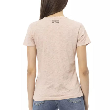 Trussardi Action Multicolor Cotton Women T-Shirt
