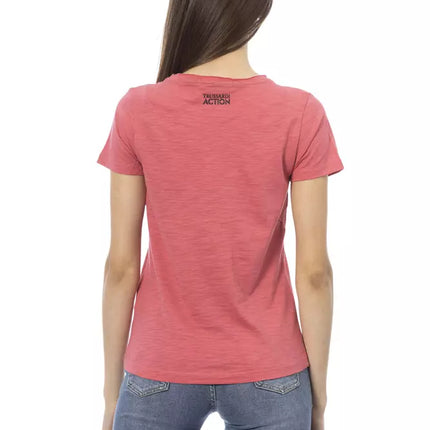 Trussardi Action Multicolor Cotton Women T-Shirt