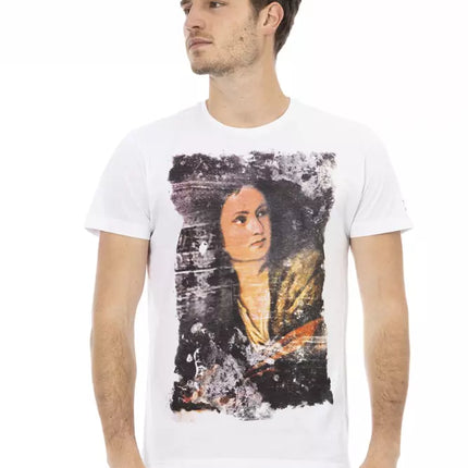 Trussardi Action White Cotton Men's T-Shirt