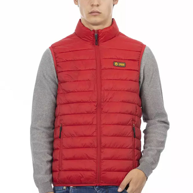 Ciesse Outdoor Red Polyester Men's Sleeveless Jacket