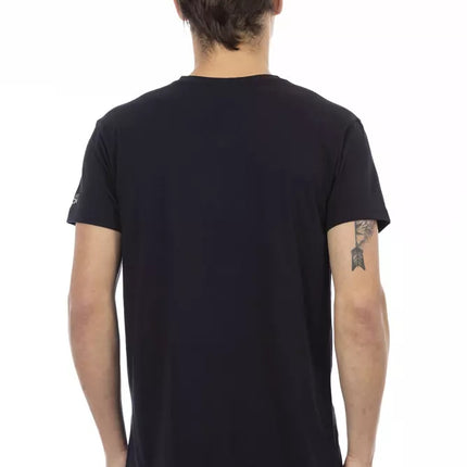 Trussardi Action Black Cotton Men's T-Shirt