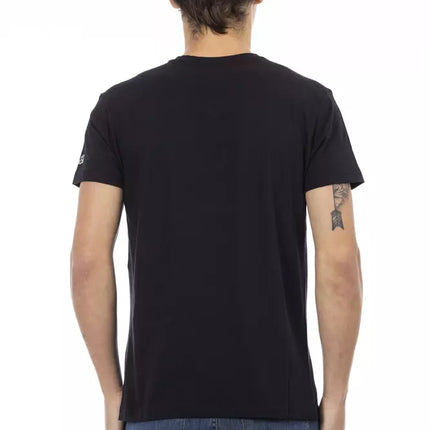 Trussardi Action Black Cotton Men's T-Shirt