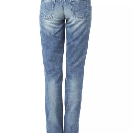 BYBLOS Blue Cotton Women Jeans