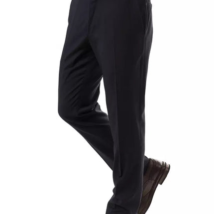 Uominitaliani Gray Wool Men Pants