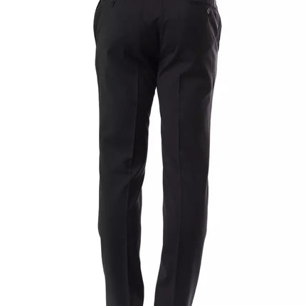 Uominitaliani Gray Wool Men's Suit Pants