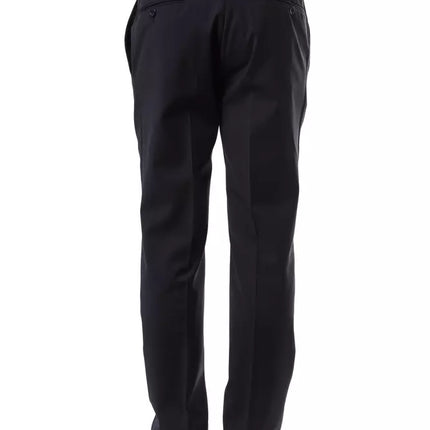 Uominitaliani Gray Wool Men Pants