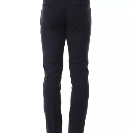 Uominitaliani Gray Wool Men's Suit Pant