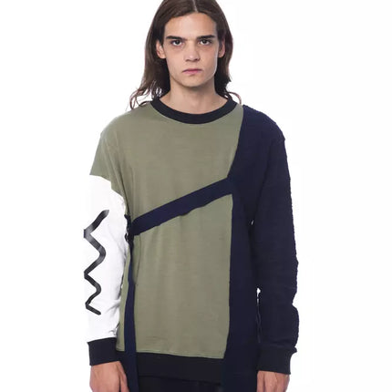 Nicolo Tonetto Army Cotton Men Sweater