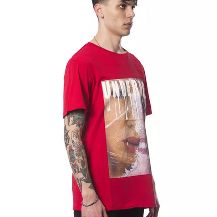 Nicolo Tonetto Red Cotton Men's T-Shirt