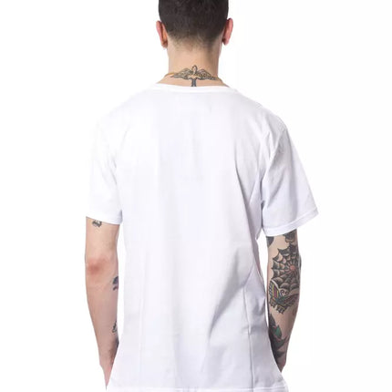 Nicolo Tonetto White Cotton Men T-Shirt