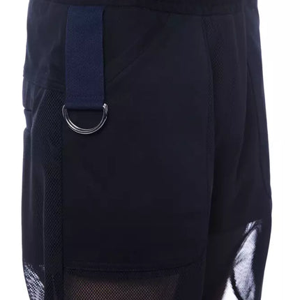 Nicolo Tonetto Black Polyester Men Short