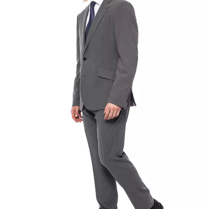 Billionaire Italian Couture Gray Wool Men's Blazer