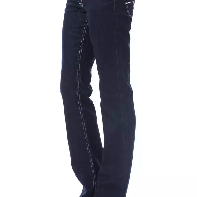 Ungaro Fever Blue Cotton Women Jeans