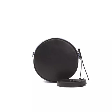 Pompei Donatella Black Leather Women Crossbody