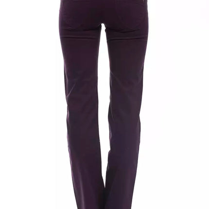 Ungaro Fever Purple Cotton Women Jeans
