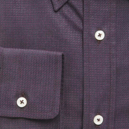 Robert Friedman Black Cotton Men's Shirt