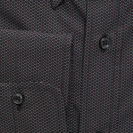 Robert Friedman Black Cotton Men's Shirt