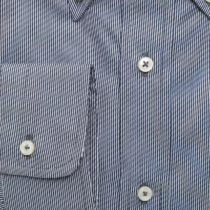 Robert Friedman Blue Cotton Men's Shirt