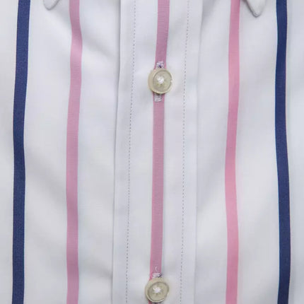 Robert Friedman White Cotton Men's Shirt