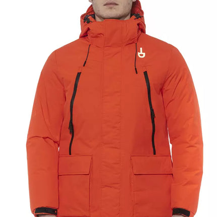 Tond Red Polyester Men's Jacket