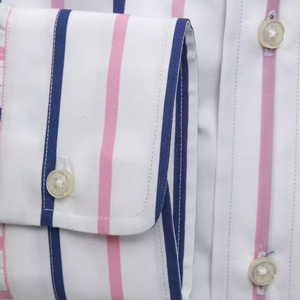 Robert Friedman White Cotton Men's Shirt