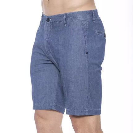 Armata Di Mare Blue Cotton Shorts