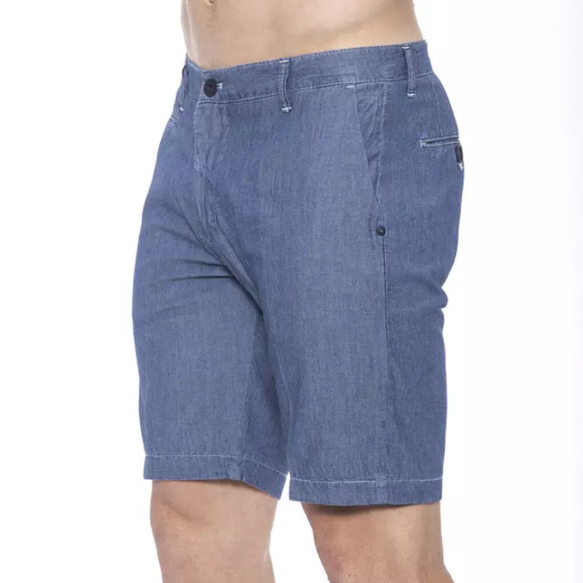Armata Di Mare Blue Cotton Shorts