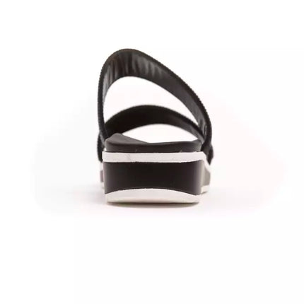 Péché Originel Black Textile Women Sandal