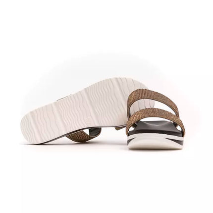 Péché Originel Beige Textile Women Sandal