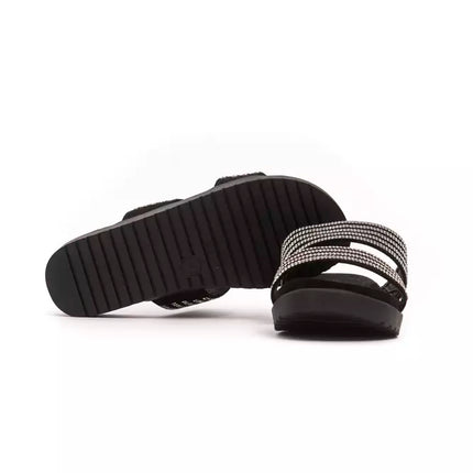 Péché Originel Silver Textile Women Sandal