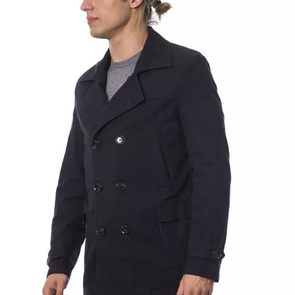 Verri Blue Cotton Blazer