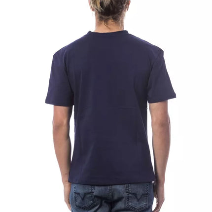 Verri Blue Cotton Men T-Shirt
