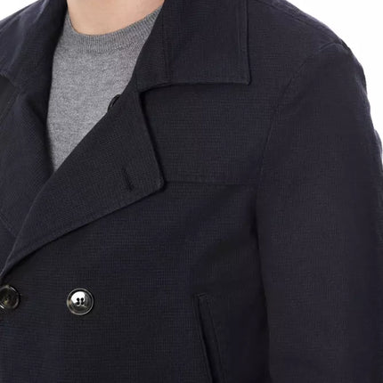 Verri Blue Cotton Blazer