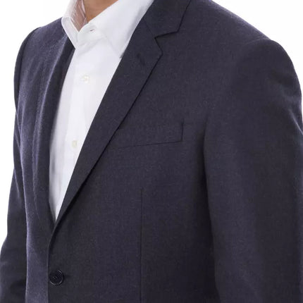 Verri Blue Wool Men's Blazer