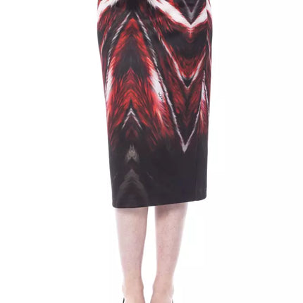 BYBLOS Multicolor Polyester Women Pencil Skirt