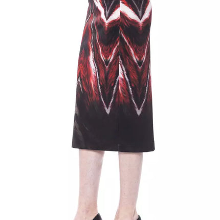 BYBLOS Multicolor Polyester Women Pencil Skirt