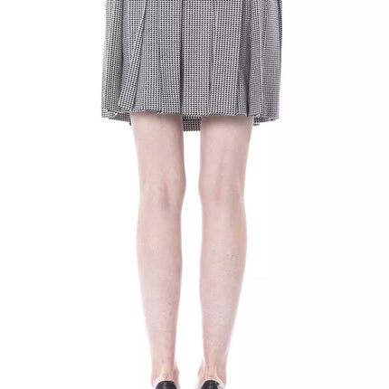 BYBLOS Black Viscose Women Skirt
