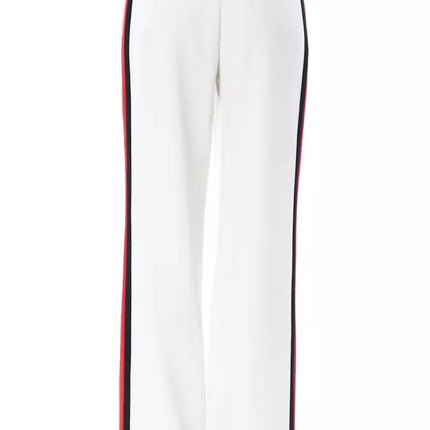 BYBLOS White Polyester Women Pants