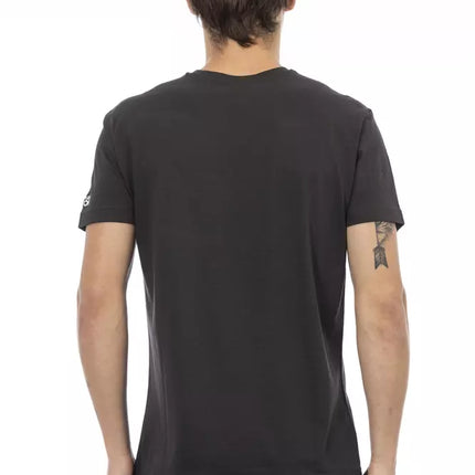 Trussardi Action Black Cotton Men's T-Shirt