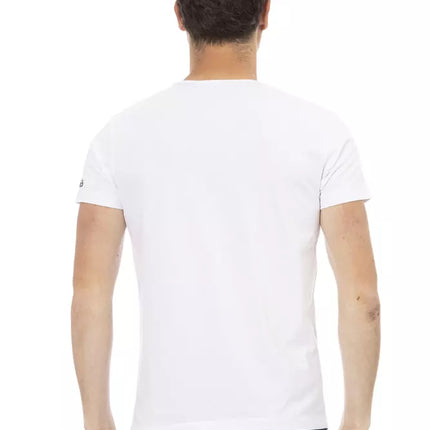 Trussardi Action White Cotton Men's T-Shirt